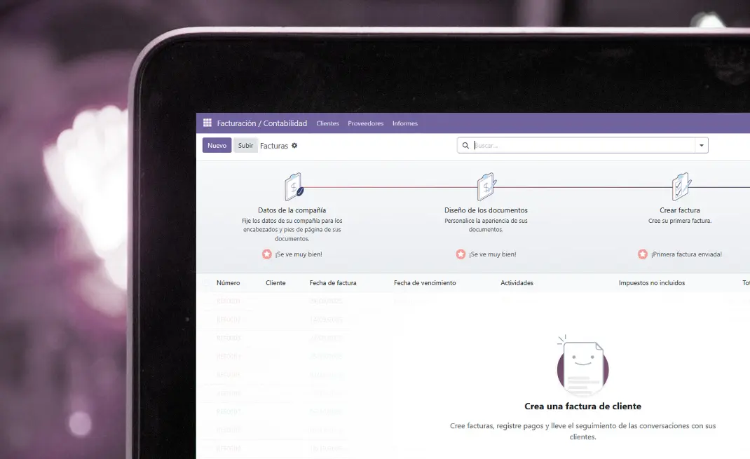 odoo facturación